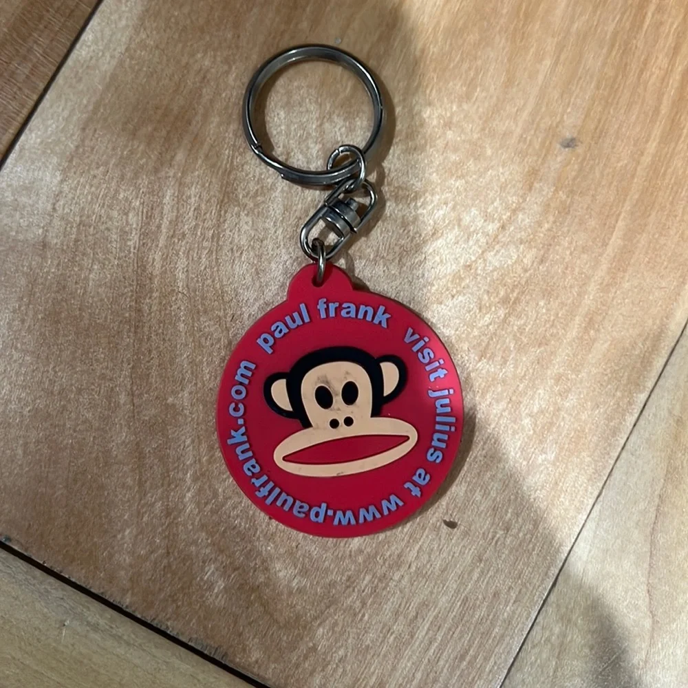 Paul Frank Rubber Key Chain - Picture 1 of 2